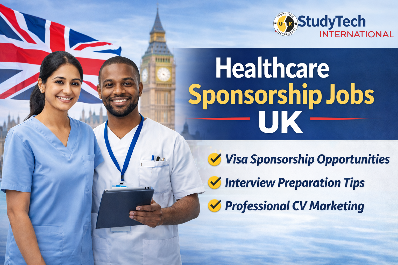 Healthcare Sponsorship Jobs UK opportunities for international healthcare workers