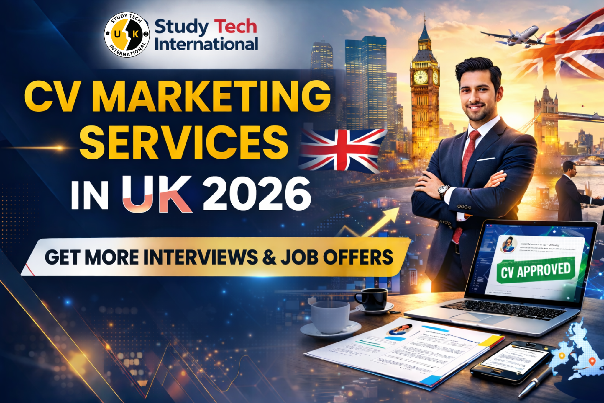 Professional CV Marketing services in UK 2026 for UK sponsorship job seekers