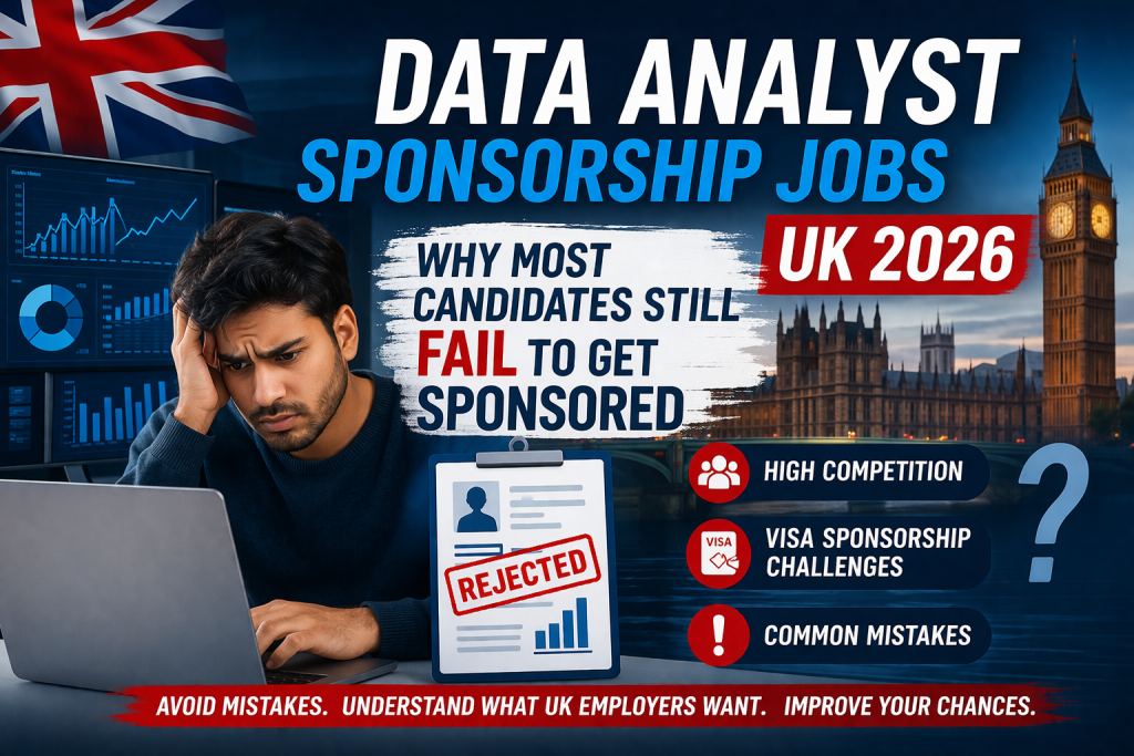 Why You Are Not Getting Data Analyst Sponsorship Jobs UK 2026