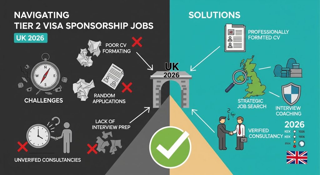 Professional CV marketing services in UK for visa sponsorship job UK