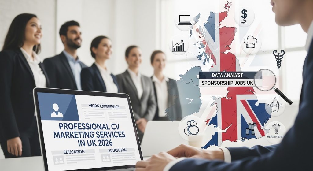 Professional CV preparation for Data Analyst Sponsorship Jobs UK