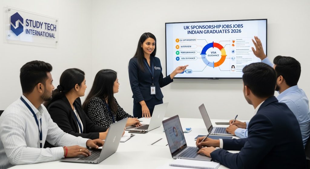 Professional preparation for UK sponsorship jobs for Indian graduates 2026