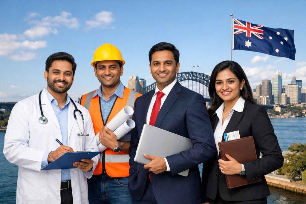 International graduates receiving career guidance for UK visa sponsorship opportunities